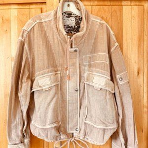 Free People Jacket Dusty Rose Large